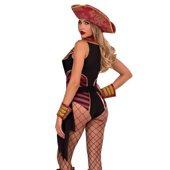 Sultry Swashbuckler Pirate Costume - Picture 2 of 2